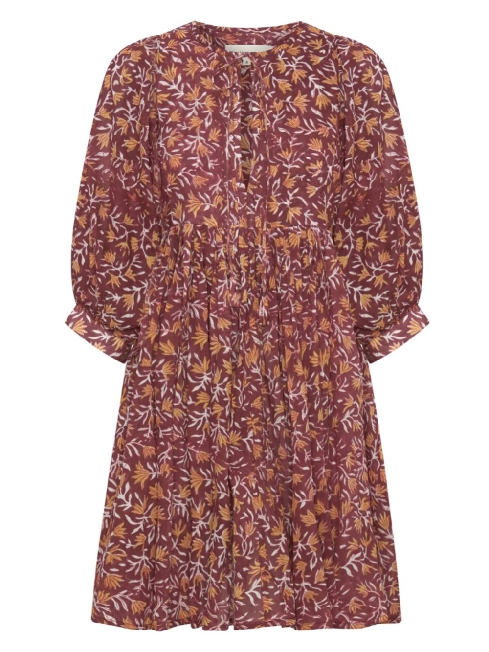 Daughters of India • Kyra Mini Dress • Sumac